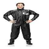 Capa De Chuva Motoqueiro Pvc Impermeável Moto Pantaneiro  M  Preto 
