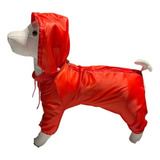 Capa De Chuva Para Cachorros Impermeável Porte Grande