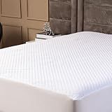 Capa De Colchão Impermeável Matelado Casal Padrão Branco