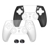 Capa De Controle Oivo Capa De Joysticks Para Ps5 Cor Branco Liso