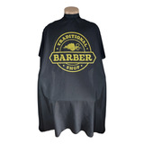 Capa De Corte Barbershop Tradicional Estampada Microfibra