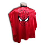 Capa De Corte Infantil Super Herois Otima Qualidade Cor Vermelho Homem Aranha