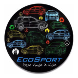 Capa De Estepe C/ Cadeado Ecosport Crossfox Aircross Spin