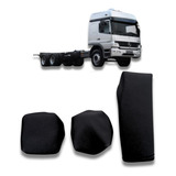 Capa De Pedal Courino Jogo 3 Peças Para Caminhão Mb Atego
