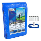 Capa De Piscina Cikala Ck300 5 Em 1 Proteção Térmica Completa 7x3 Mts