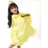 Capa De Princesa Bela Manto Brilhante Infantil   Amarelo