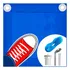 Capa De Segurança Para Piscina 7x3 Mts Ck500   Kit