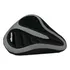 Capa De Selim Largo Grande Elleven Gel Mtb Bike Reforçada Cor Preto E Cinza