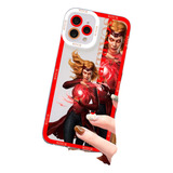 Capa De Telefone Marvel Scarlet Witch Para iPhone 15 14 13 1