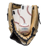 Capa De Telefone Mcmadley Baseball Leather Para iPhone X xs
