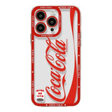 Capa De Telefone Para iPhone 15 14 13 12 Mini 11 Coca Cola