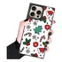 Capa De Telefone Zhuxuxitt Christmas Tree Branca Para iPhone