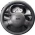 Capa De Volante Costurada Ford Ka 97/13 Em Couro Legítimo