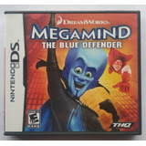 Capa E Manual Do Jogo Nintendo Ds Megamind The Blue Defender