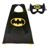 Capa E Mascara Batman