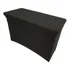 Capa Elastano Preta Para Mesa Dobrável P   122x61x84e90cm