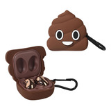 Capa Emoji Cocô Silicone Compatível C  Buds 2  Live  Pro  Fe