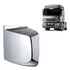 Capa Externa Menor Cromada Retrovisor Mb Actros Até 2015