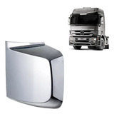 Capa Externa Menor Cromada Retrovisor Mb Actros Até 2015