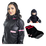 Capa Feminina Impermeavel Motoqueira