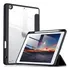 Capa Fundo Transparente P/ iPad 7ª/8ª/9ª 10.2 E 10.5 Cor Preto