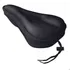 Capa Gel Banco Selim Assento Bike Pedal Pulse Almofada Forro Ajustável Regulável Anatômica Ciclismo Bicicleta Spinning Bmx Cor Preto 