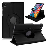 Capa Giratória Para Tablet Galaxy Tab A7 Lite 8 7 T225 T220 Cor Preto