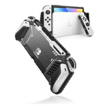 Capa I blason Armorbox Para Nintendo Switch Oled 2021 Branco