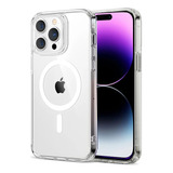 Capa Magsafe Indução Compatível Com iPhone 14 Plus Pro Max Cor iPhone 14 Pro Max