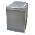 Capa Maquina Lavar Roupas Eletrolux 12kg 15kg 16kg   Grossa Cor Cinza Claro