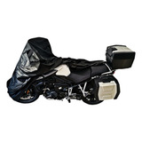 Capa Moto Forrada Impermeável Térmica Nave Todos Os Tamanhos Cor Preto Tamanhos Xxg