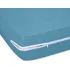 Capa P/ Colchão Malha Casal Padrão 15cm Altura 100% Cor Azul