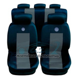 Capa P Banco Couro Sintético Preto cinza Crossfox 2008
