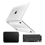 Capa P  Macbook Air 13 6 M3 M2 Protetor Teclado  Bag 2024 