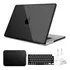 Capa P  Macbook Pro 16 M3 M2 M1 Kit  Prot Teclado plug Preto
