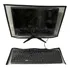 Capa P  Pc All In One 19 20 21 Monitor   Teclado Com Zíper