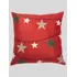 Capa Para Almofada Natal Varal Estrelas 45cm