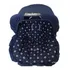 Capa Para Bebê Conforto +capota/ Protetor De Sol Coroas Azul