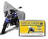 Capa Para Cobrir Moto 100  Forrada E Impermeavel   Tamanho G