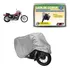 Capa Para Cobrir Moto Gg Hws Impermeável Proteção Uv Cinza