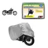 Capa Para Cobrir Moto Gg Hws Proteção Uv Impermeável Cinza
