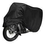 Capa Para Cobrir Moto Protetora Em Couro Impermeável Anti Riscos Uv (fym 250)