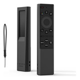Capa Para Controle Remoto Solar Bn59 tm2280e Tv Samsung 2022 Cor Preto