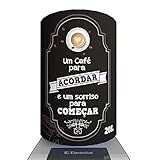 Capa Para Galão De Água Um Café Para Acordar 20 Litros   Novadecora