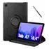 Capa Para Galaxy Tab A7 10.4 T500 T505 + Pelicula + Caneta Cor Preto