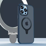 Capa Para iPhone 14 13 Pro Com Suporte De Anel Magsafe