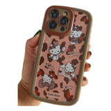 Capa Para iPhone 15 Pro Max Oncinha Hello Kitty Borda Grossa