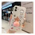 Capa Para iPhone 3d Squishy Finger Pinch Corgi iPhone 11 12