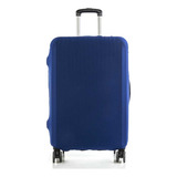 Capa Para Malas De Viagem Malha Neopreme Tamanho P 24h Cor Azul Liso