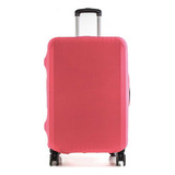 Capa Para Malas De Viagem Malha Neopreme Tamanho P 24h Cor Rosa Liso